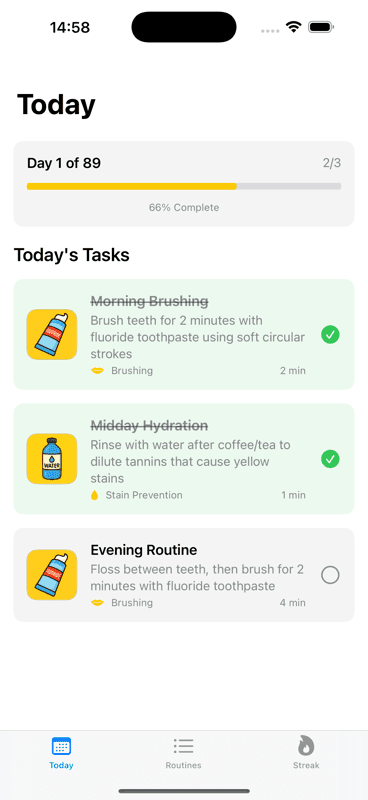 App screenshot